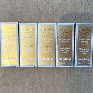 Sisley Supremÿa Baume La Nuit At Night The Supreme Anti-Aging Cream 2ml NEW x 5